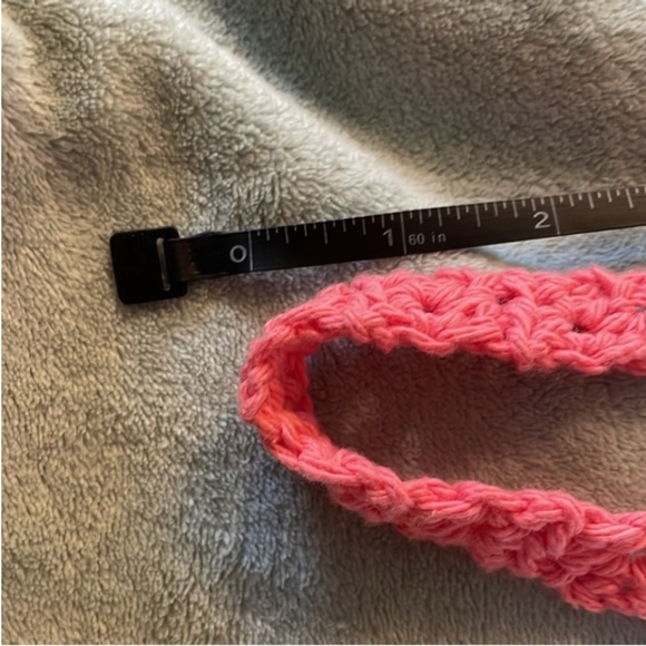 Handmade Water Bottle Tote Bag Cotton Crossbody Crochet Coral Dragonfly Present - Picture 12 of 17